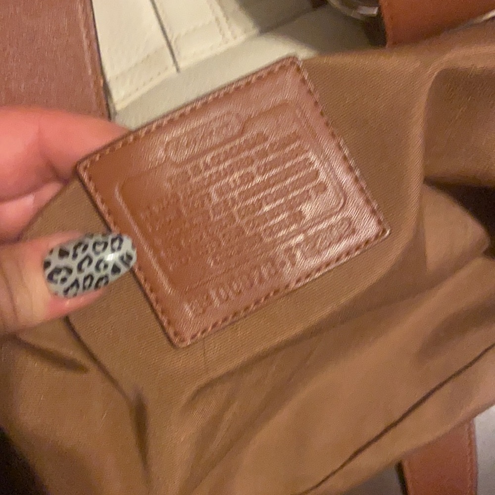 Coach cream & brown purse wallet set - Picture 10 of 16